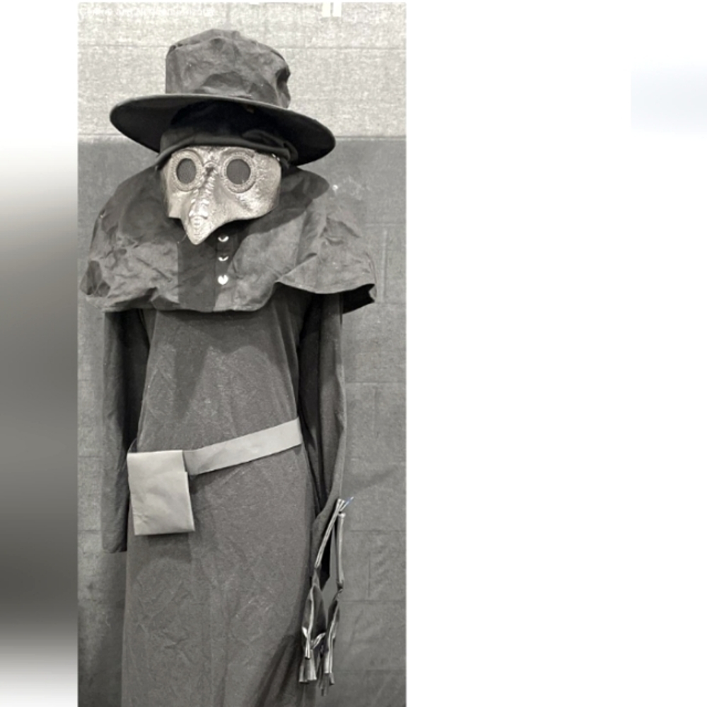 Costume. Adult. Plague Doctor. Size medium men's.